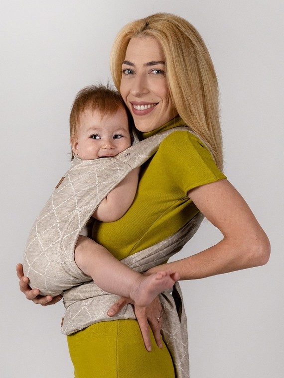 ISARA Quick Half Buckle – hybrid baby carrier with buckle and wrap flexibility