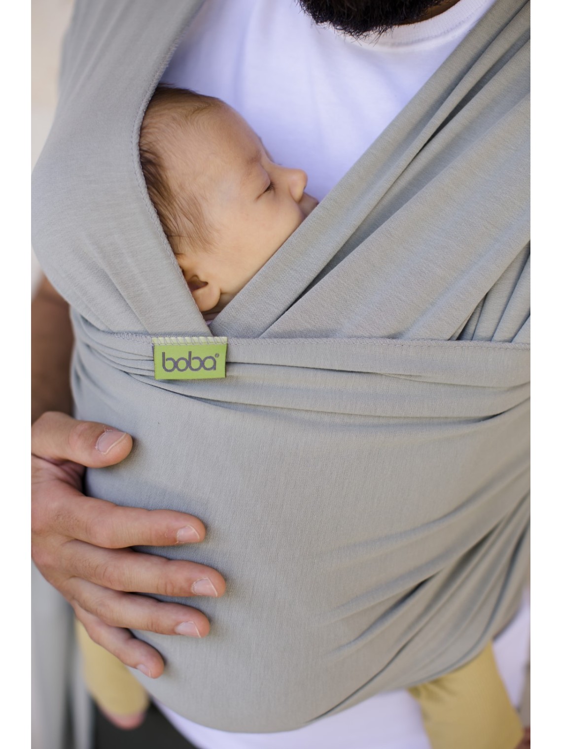 Boba Wrap, Serenity Light Grey