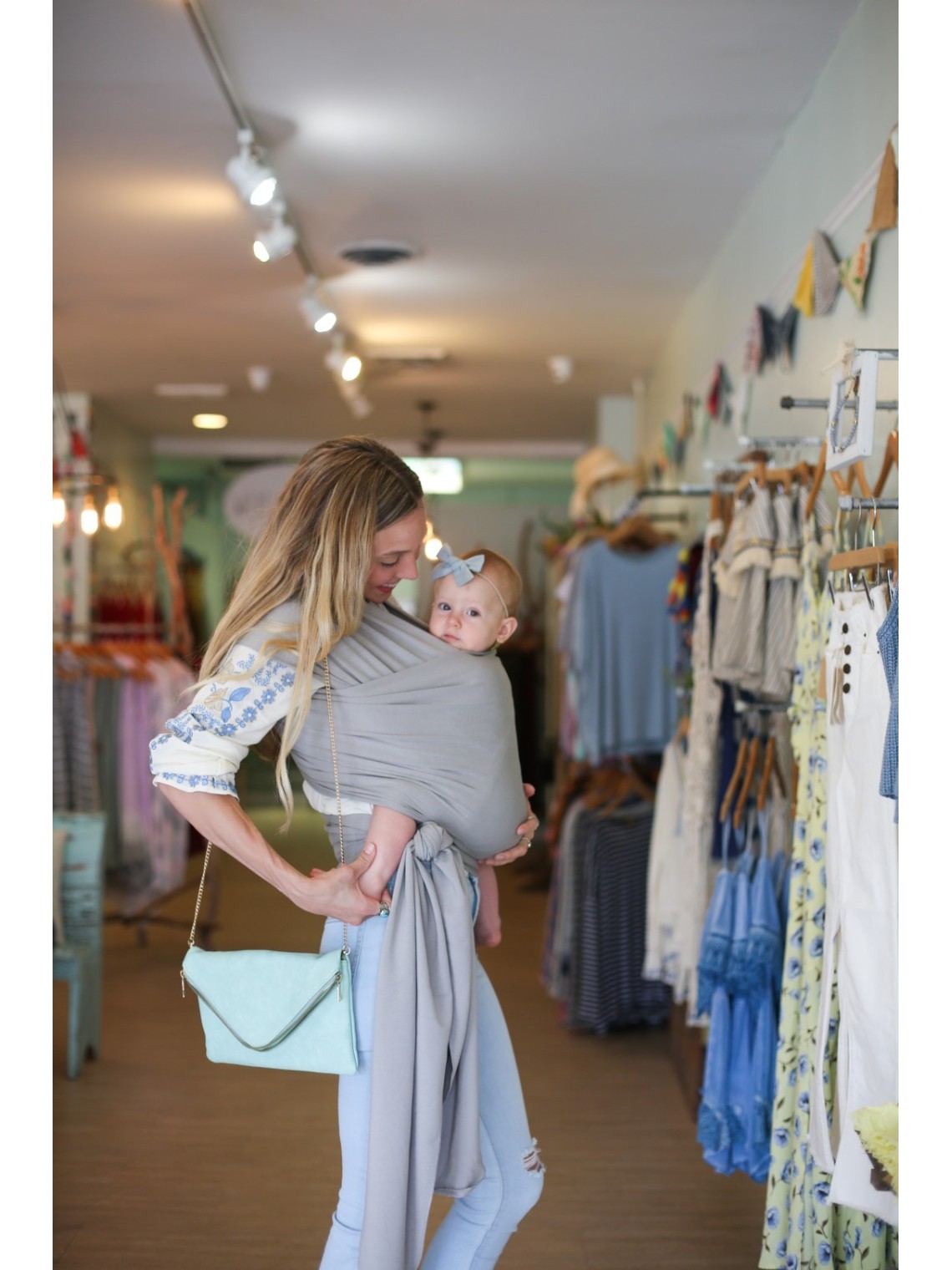 Boba Wrap – soft stretchy wrap for newborns