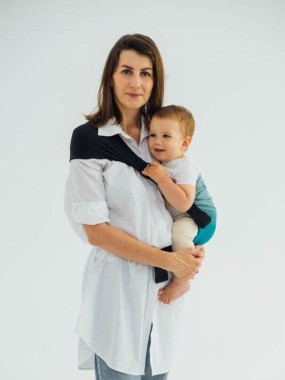 LennyHip (1/2 of LennyTwin), Standard, broken-twill, 100% kokvilna - AIRGLOW LennyHip (1/2 of LennyTwin), Standard, broken-twill, 100% kokvilna - AIRGLOW