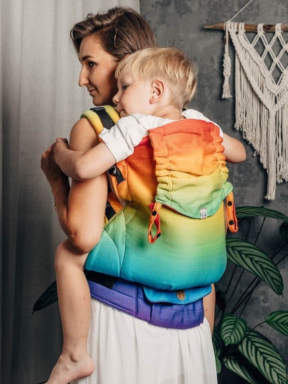 LennyPreschool (jacquard, 100% cotton) - RAINBOW BABY