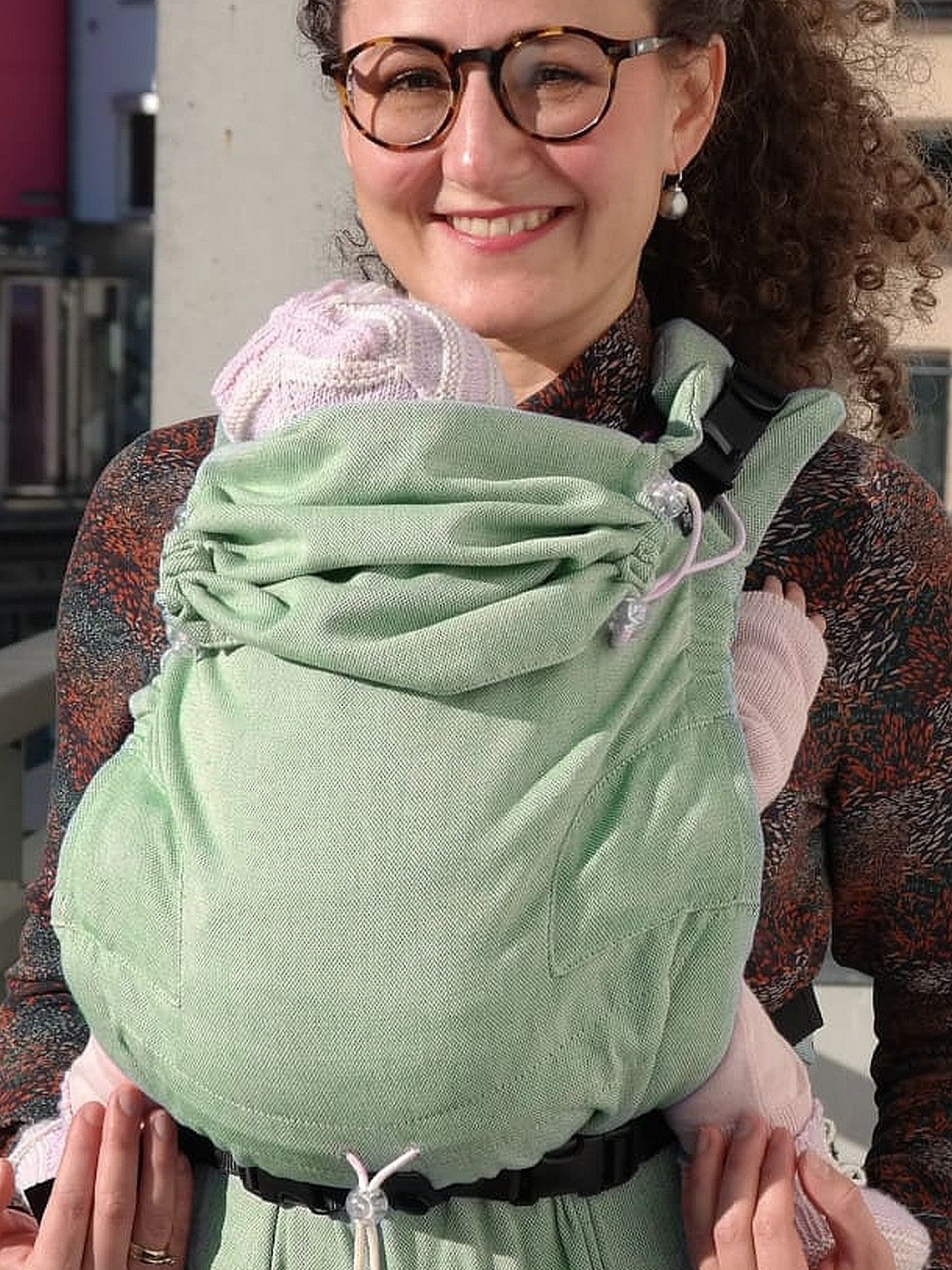Didymos DidySnap 4u ergosoma – pielāgojama jaundzimušajiem un lielākiem bērniem