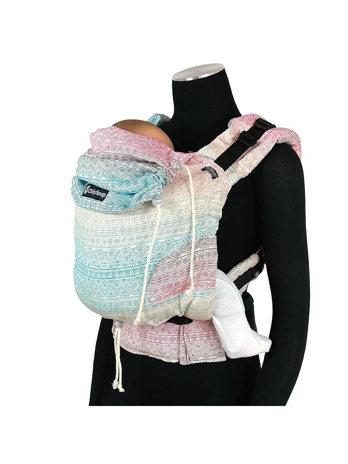Didymos DidySnap 4u ergosoma – pielāgojama jaundzimušajiem un lielākiem bērniem
