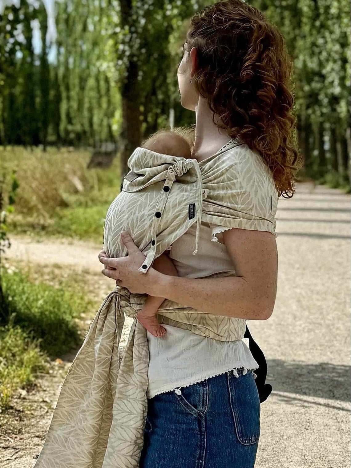 DidyKlick 4u – ergonomisks bērnu slings ar regulējamu jostu