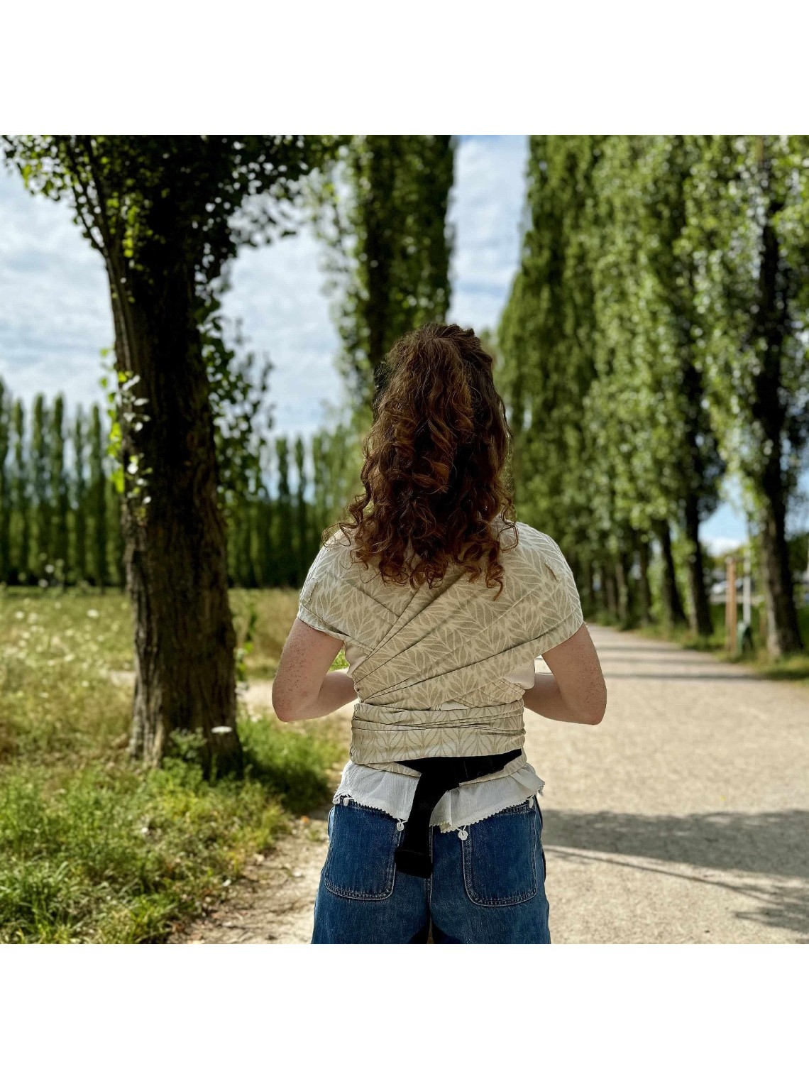 DidyKlick 4u – ergonomisks bērnu slings ar regulējamu jostu