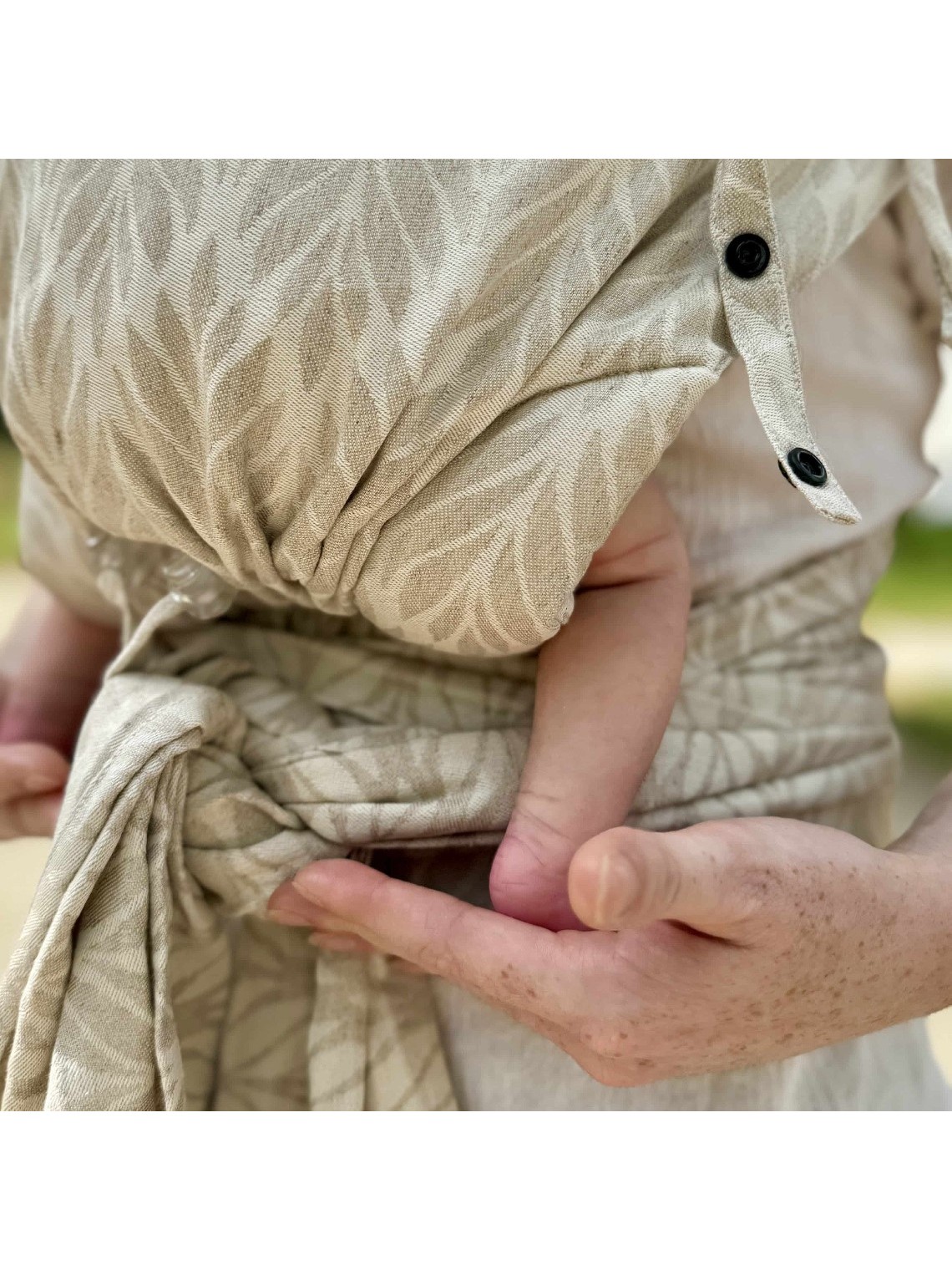 DidyKlick 4u – ergonomisks bērnu slings ar regulējamu jostu