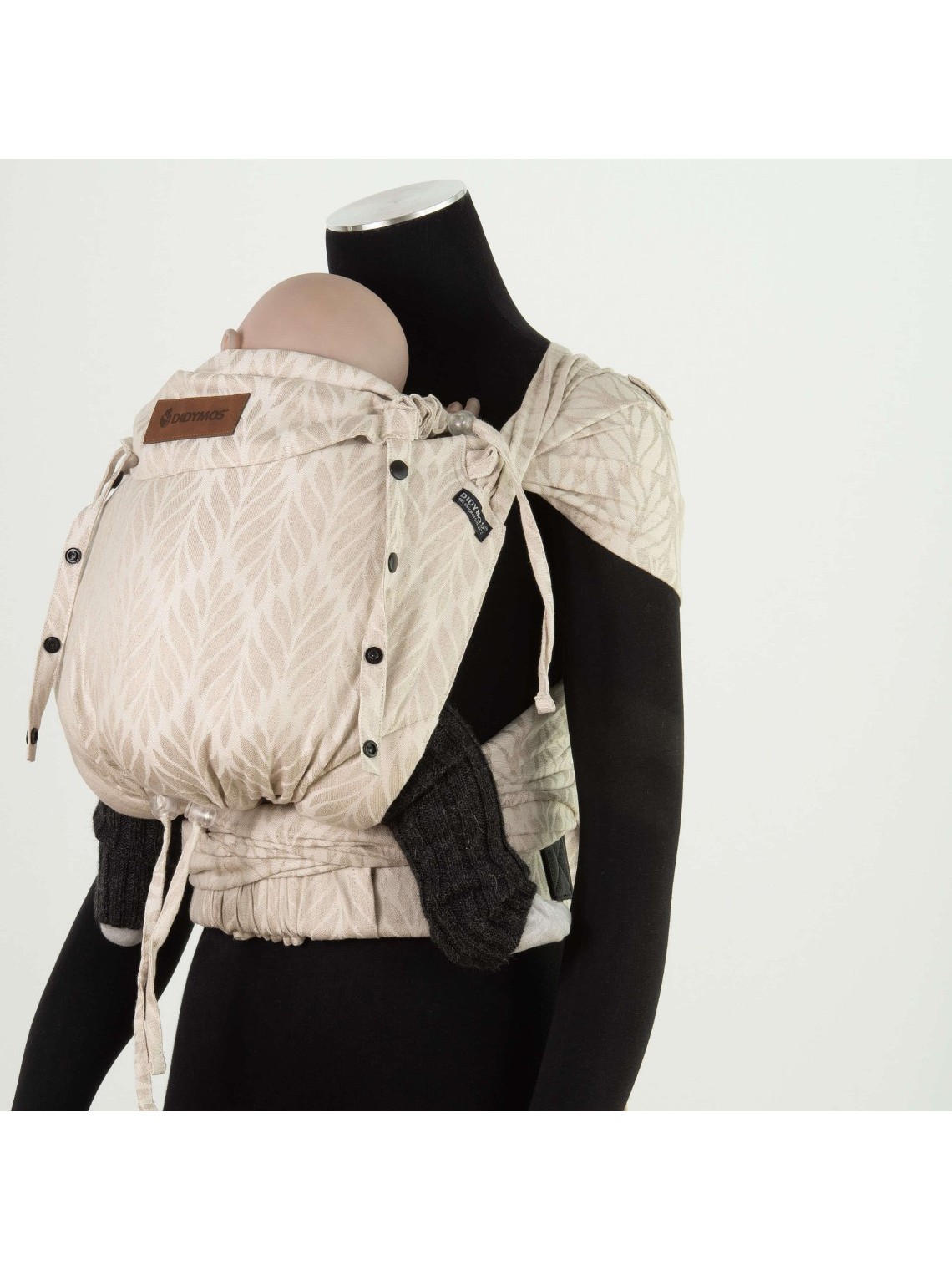 DidyKlick 4u – ergonomisks bērnu slings ar regulējamu jostu