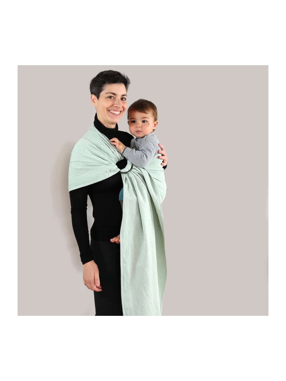 DidySling – ērts un elegants bērnu slings ar regulējamiem gredzeniem