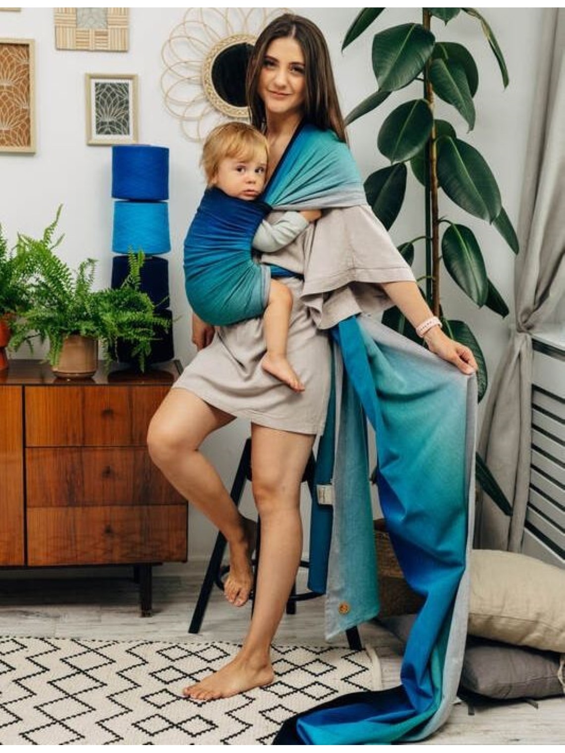 LennyLamb slings – ērts un drošs mazulim no dzimšanas līdz bērnudārzam