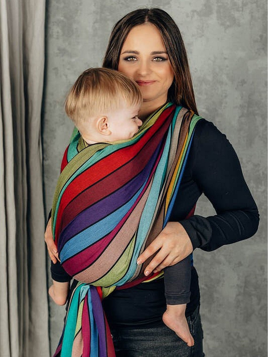LennyLamb slings – ērts un drošs mazulim no dzimšanas līdz bērnudārzam