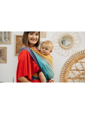 LennyLamb baby wrap – ergonomic and soft from birth to preschool