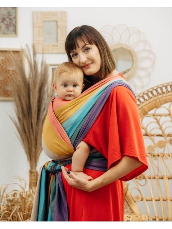 Baby Wrap, broken twill, (100% kokvilna) - PASTELS