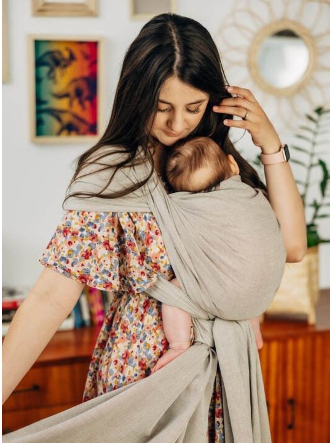 LennyLamb slings – ērts un drošs mazulim no dzimšanas līdz bērnudārzam