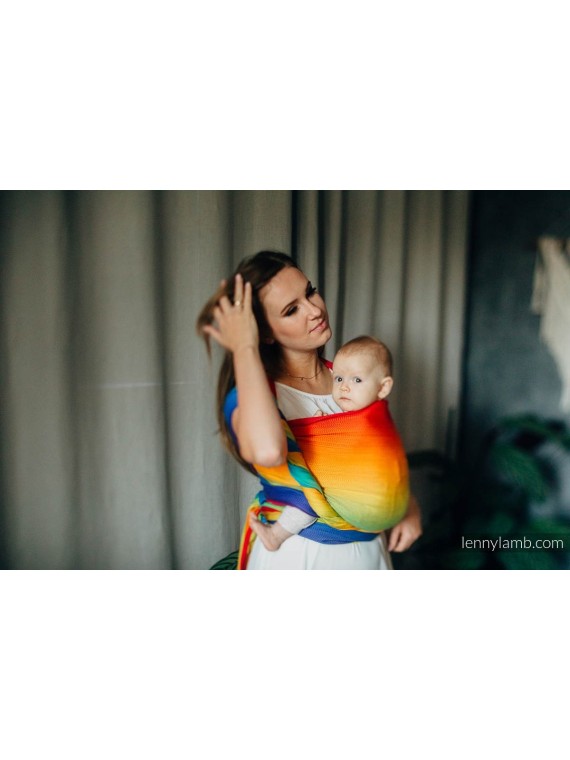 LennyLamb baby wrap – ergonomic and soft from birth to preschool