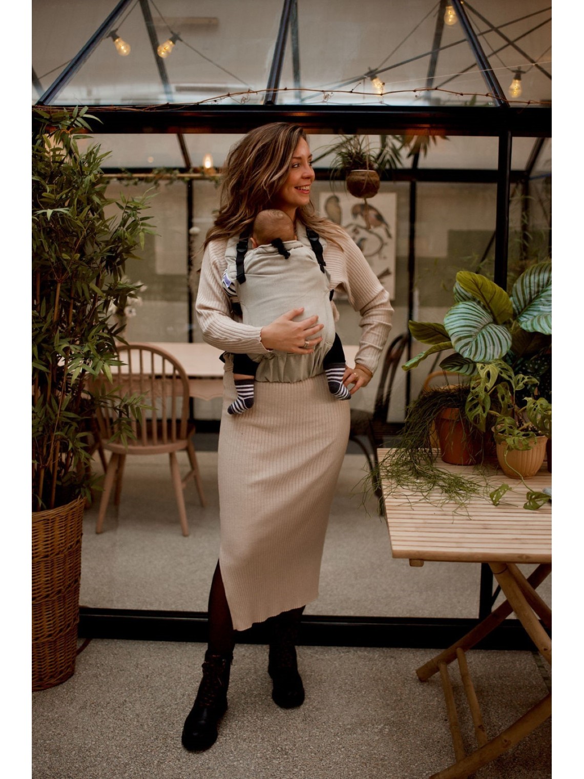 Pure Baby Love Cross & Go – vienkāršs un ērts bērnu slings