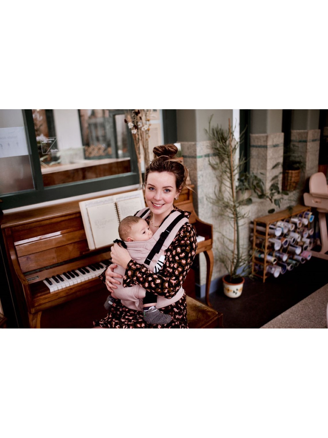 Pure Baby Love Cross & Go – vienkāršs un ērts bērnu slings