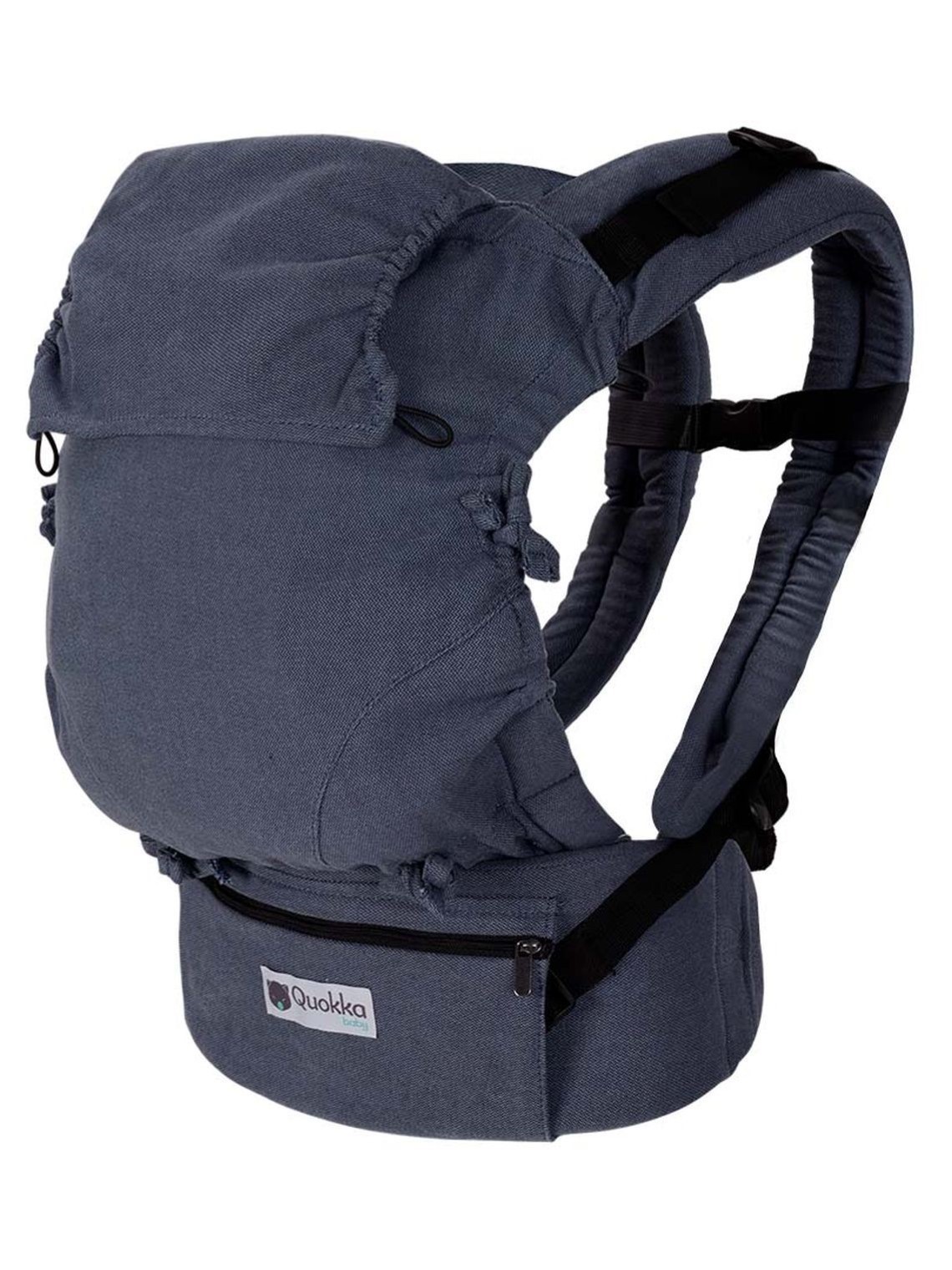 Quokkababy E-Carrier ergonomisks mazuļu un bērnu pārnēsāšanas soma – maksimāla pielāgošanās no pirmās dienas