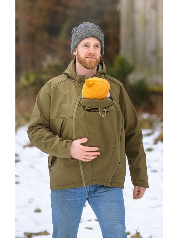 Softshell ALLROUNDER for men, Khaki