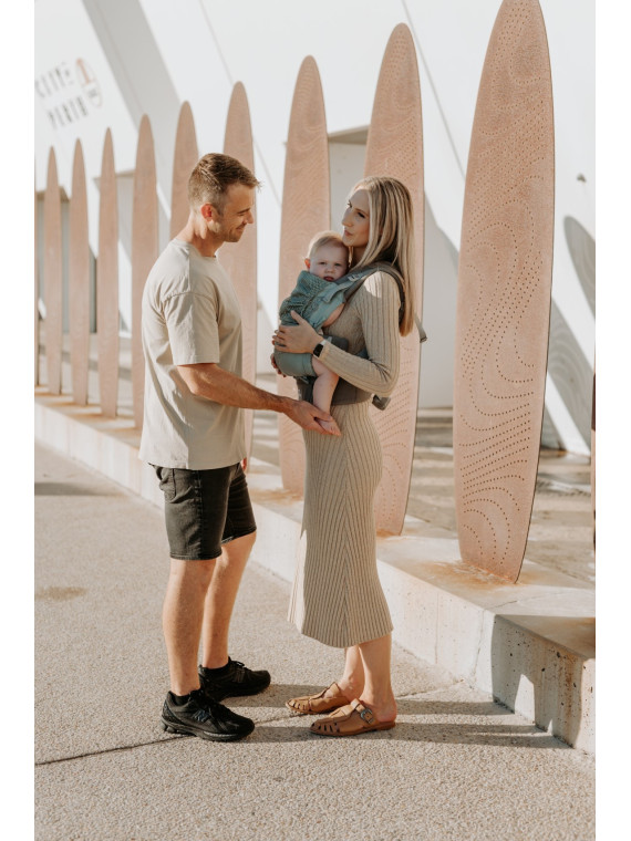 Quokkababy E-Carrier ergonomic baby carrier – maximum adaptability from day one