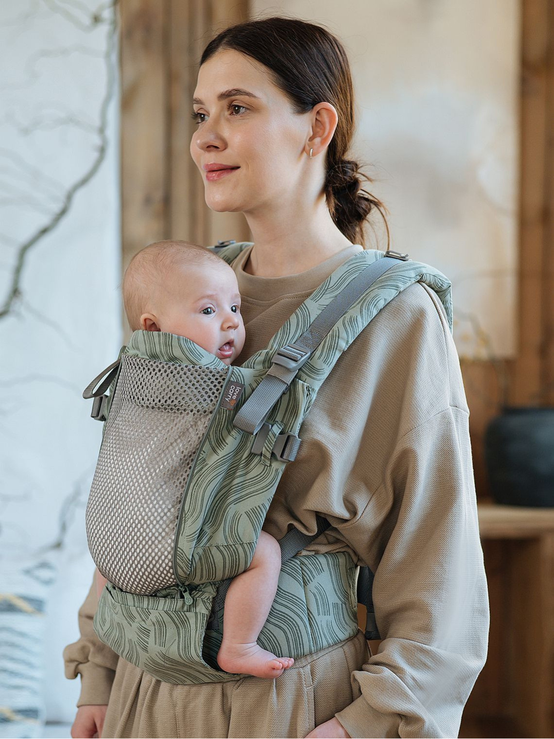 Love & Carry ONE – ērta ergosoma no dzimšanas
