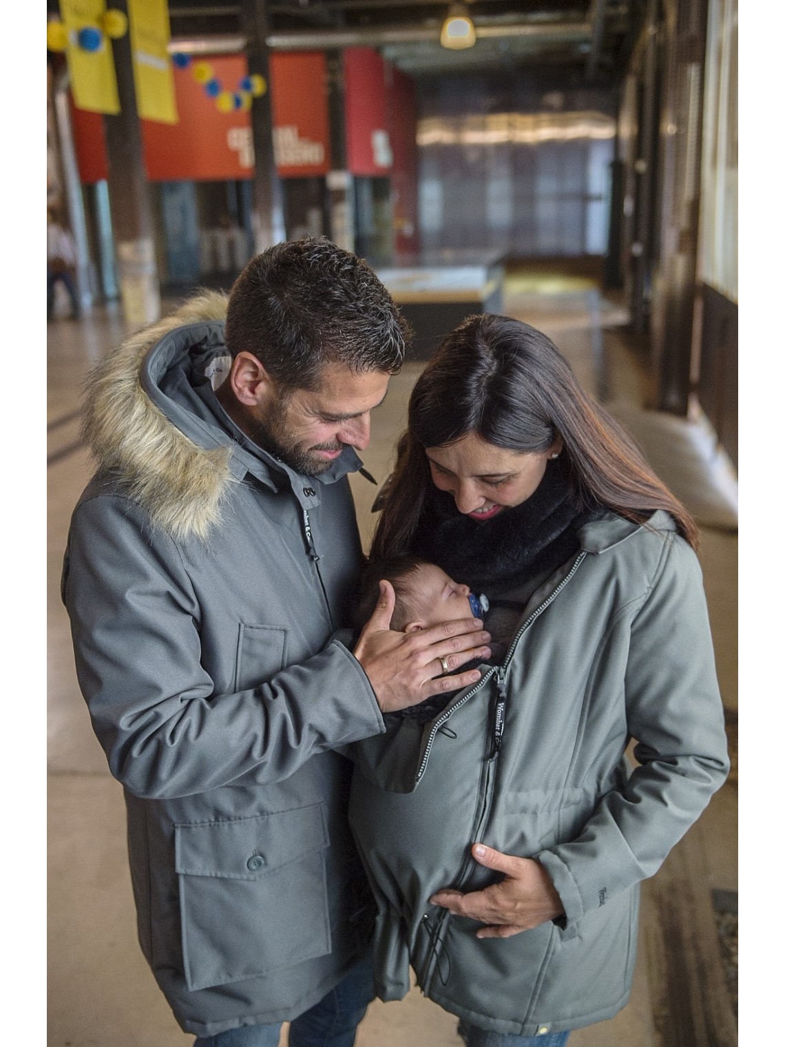 WALLABY (winter), Grey - Black