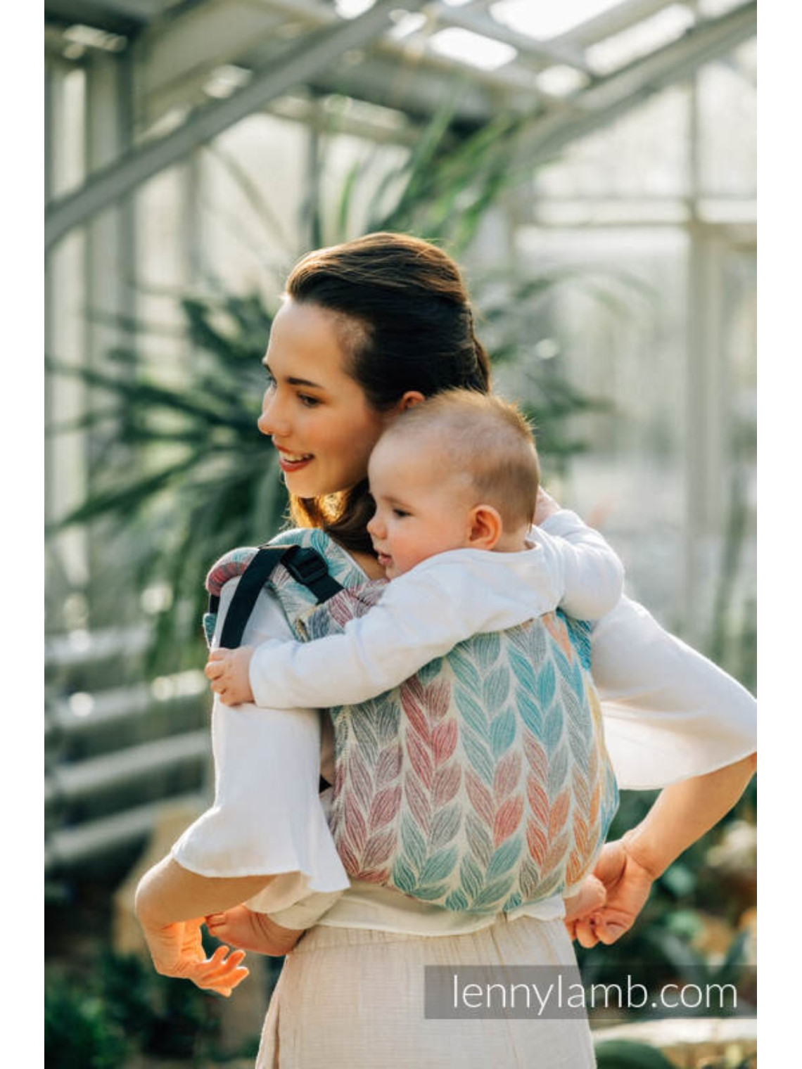 Lenny Buckle Onbuhimo PRO, Toddler, jacquard, (100% cotton) - TANGLED - PLAIT