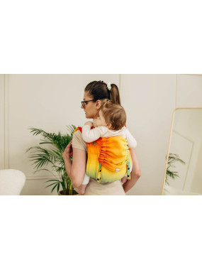 Lenny Buckle Onbuhimo PRO, Toddler, jacquard, (100% kokvilna) - RAINBOW BABY