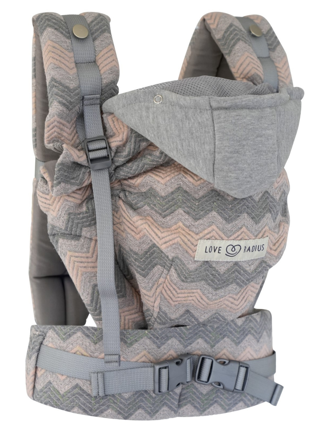 LOVE RADIUS HoodieCarrier 2 – ergonomisks slingis jau no dzimšanas