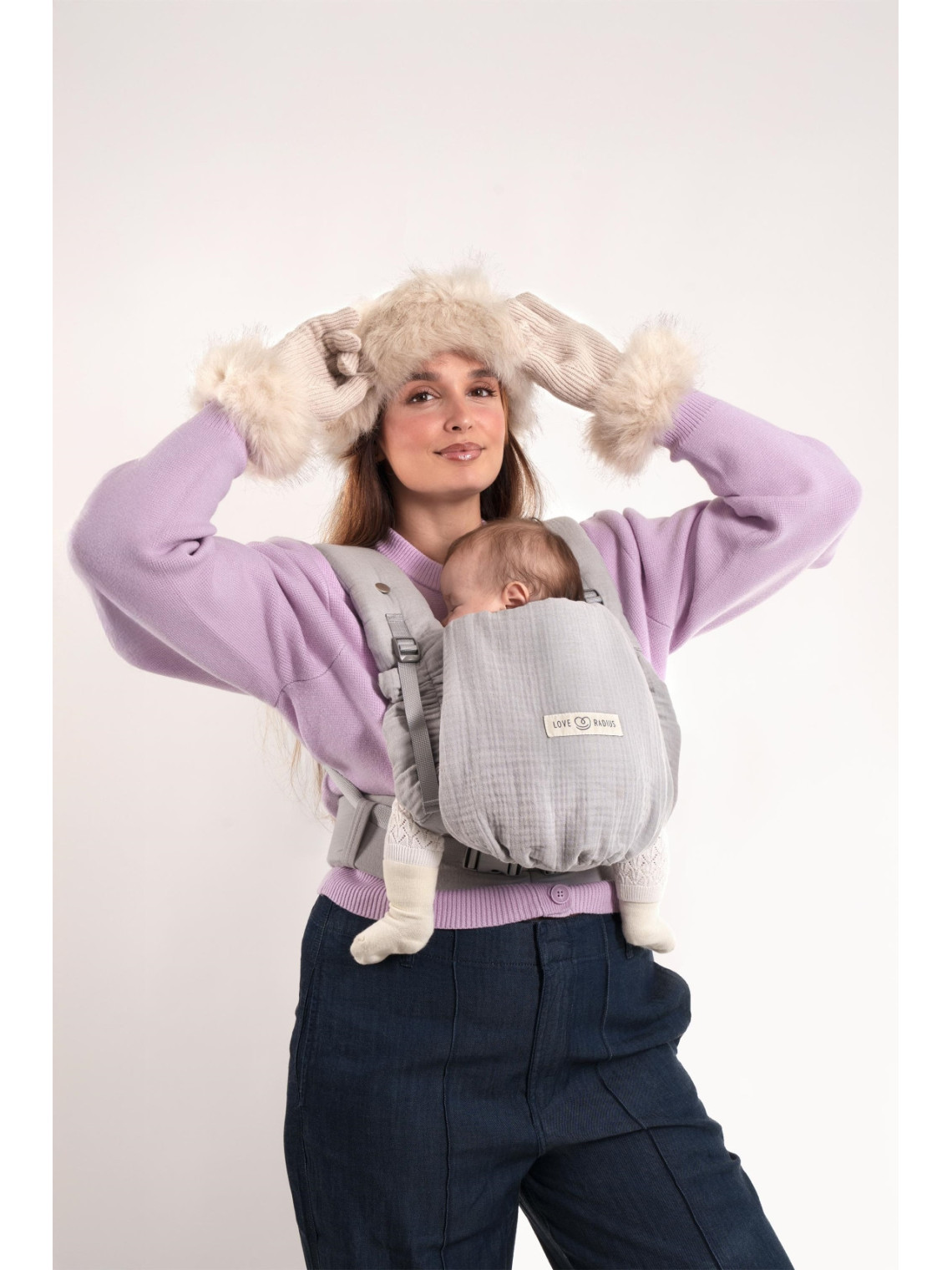 Love Radius PhysioCarrier 2 – ergonomisks nēsātājs no dzimšanas | babysling.lv