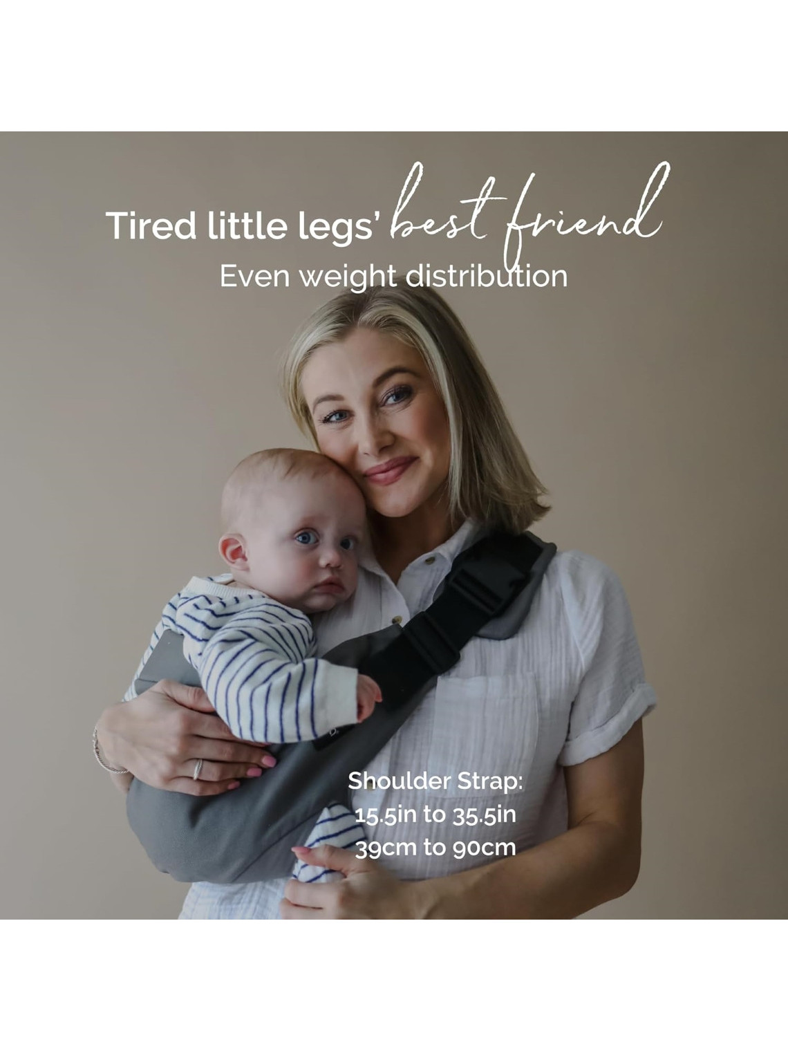 Boba Buddy – nešanas soma uz gurna lielākam bērnam