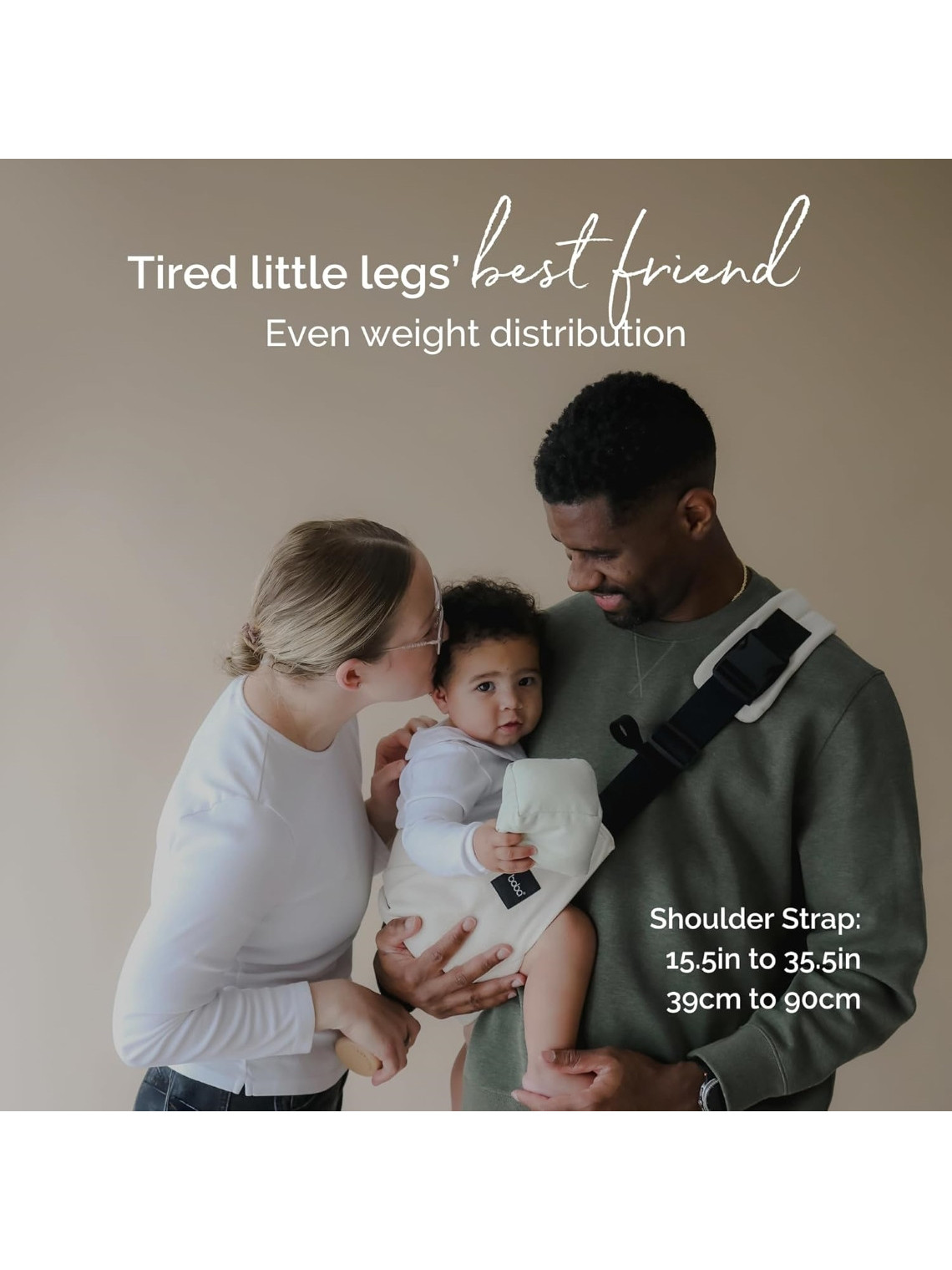 Boba Buddy – nešanas soma uz gurna lielākam bērnam