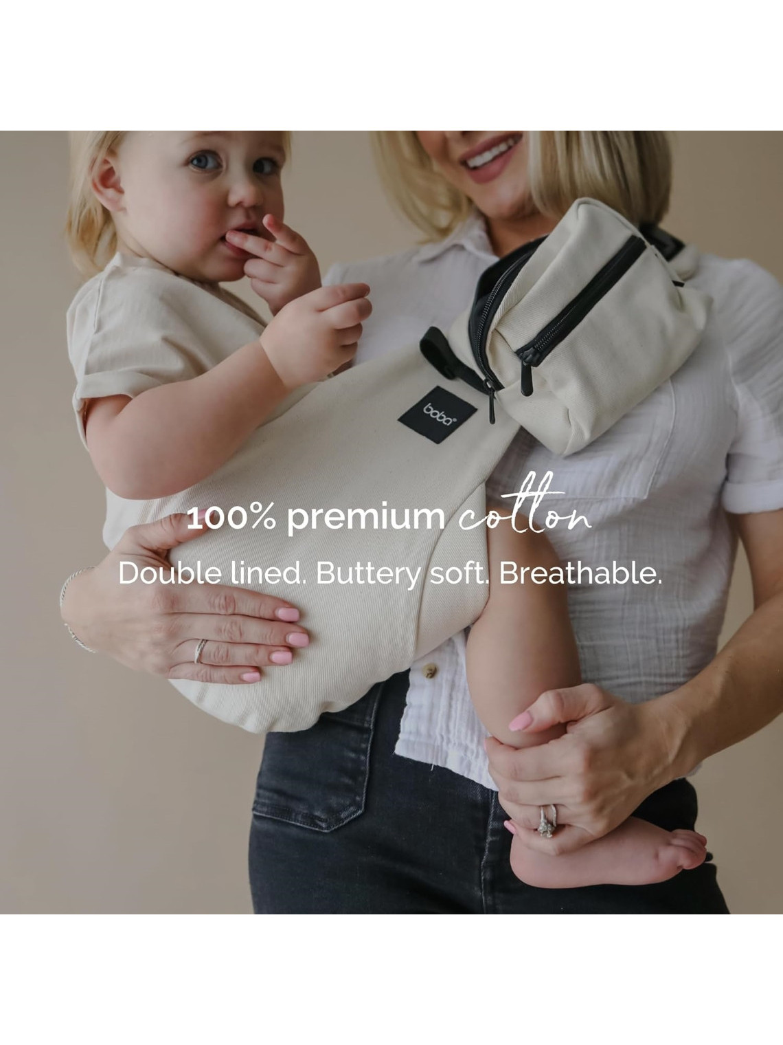 Boba Buddy – nešanas soma uz gurna lielākam bērnam