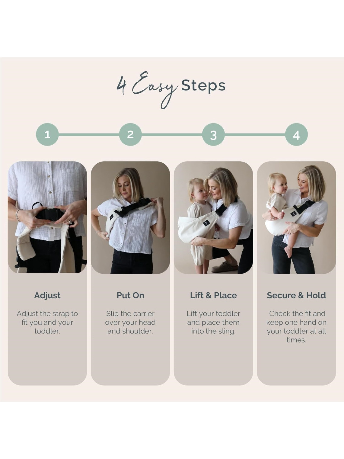 Boba Buddy – hip carrier for bigger toddlers