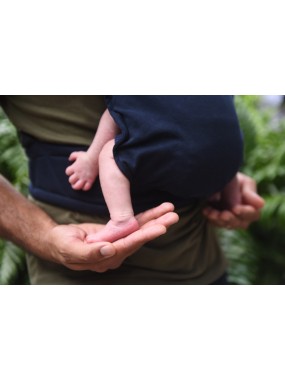 Neko Tiny – nēsātājs mazulīšiem no 2,5 kg, elastīgs audums un izvelkamas lences