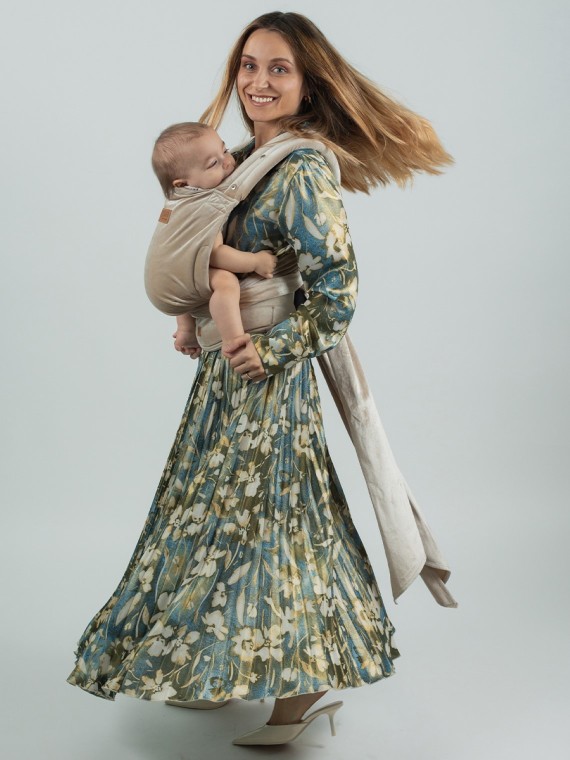 ISARA Quick Half Buckle – hybrid baby carrier with buckle and wrap flexibility