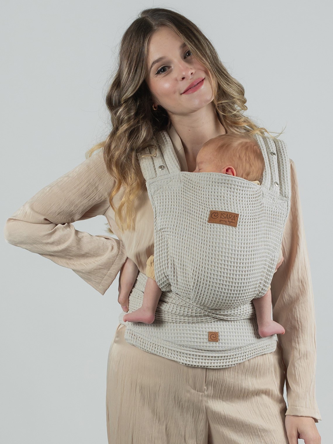 ISARA Quick Half Buckle – sasaistāma ergosoma ar sprādzi ērtai bērna nēsāšanai