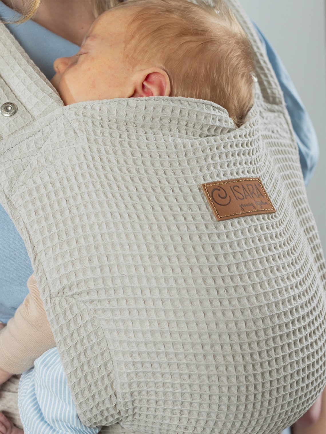 ISARA Quick Half Buckle – sasaistāma ergosoma ar sprādzi ērtai bērna nēsāšanai