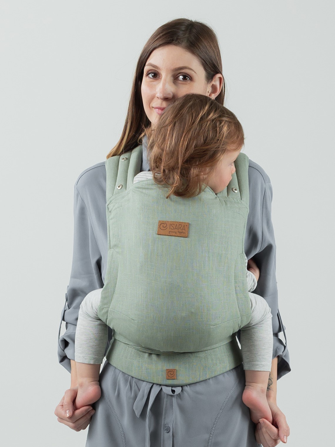 ISARA Quick Half Buckle – hybrid baby carrier with buckle and wrap flexibility