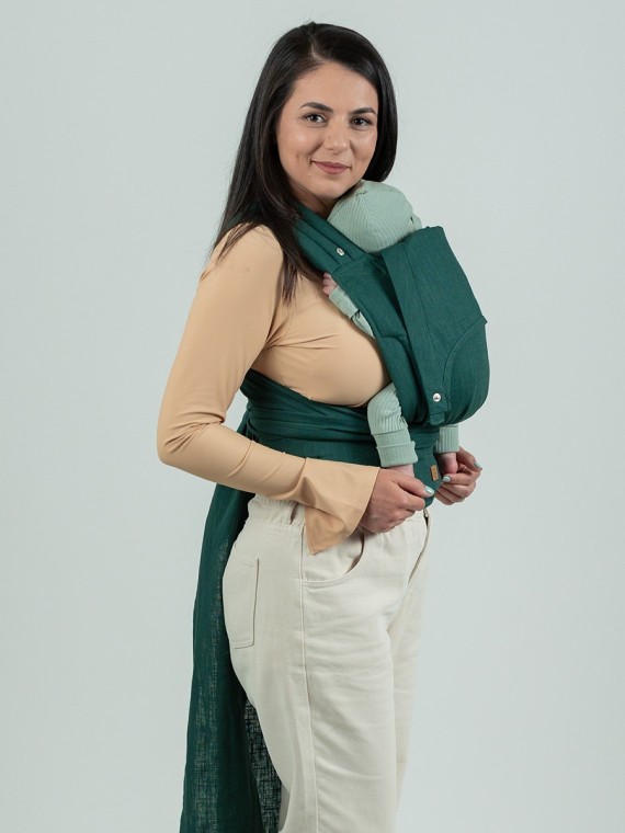 ISARA Quick Half Buckle – hybrid baby carrier with buckle and wrap flexibility
