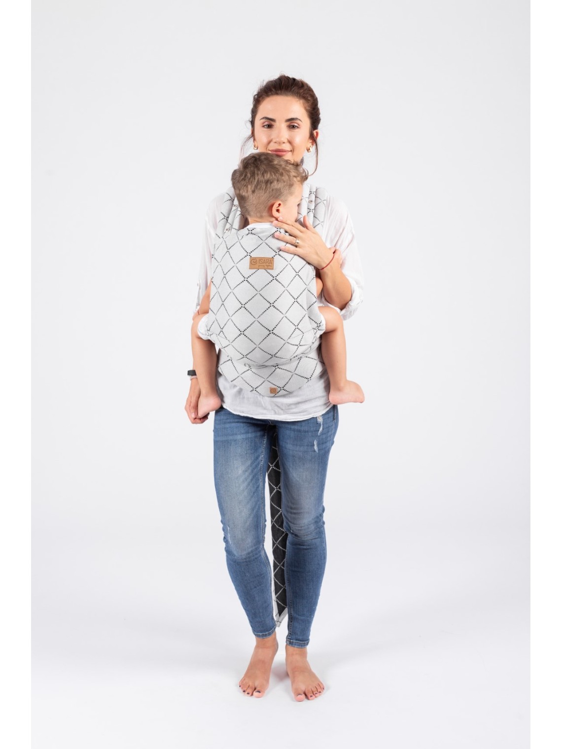 ISARA Quick Half Buckle – sasaistāma ergosoma ar sprādzi ērtai bērna nēsāšanai
