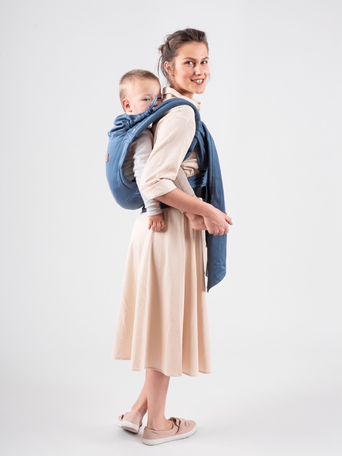 ISARA Quick Half Buckle – sasaistāma ergosoma ar sprādzi ērtai bērna nēsāšanai