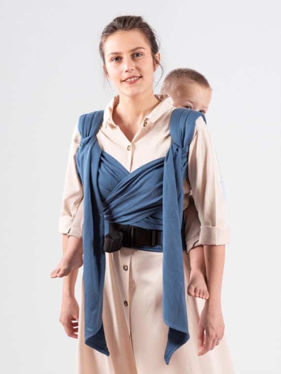 ISARA Quick Half Buckle – hybrid baby carrier with buckle and wrap flexibility