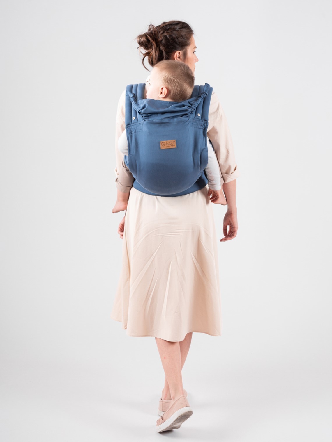 ISARA Quick Half Buckle – sasaistāma ergosoma ar sprādzi ērtai bērna nēsāšanai