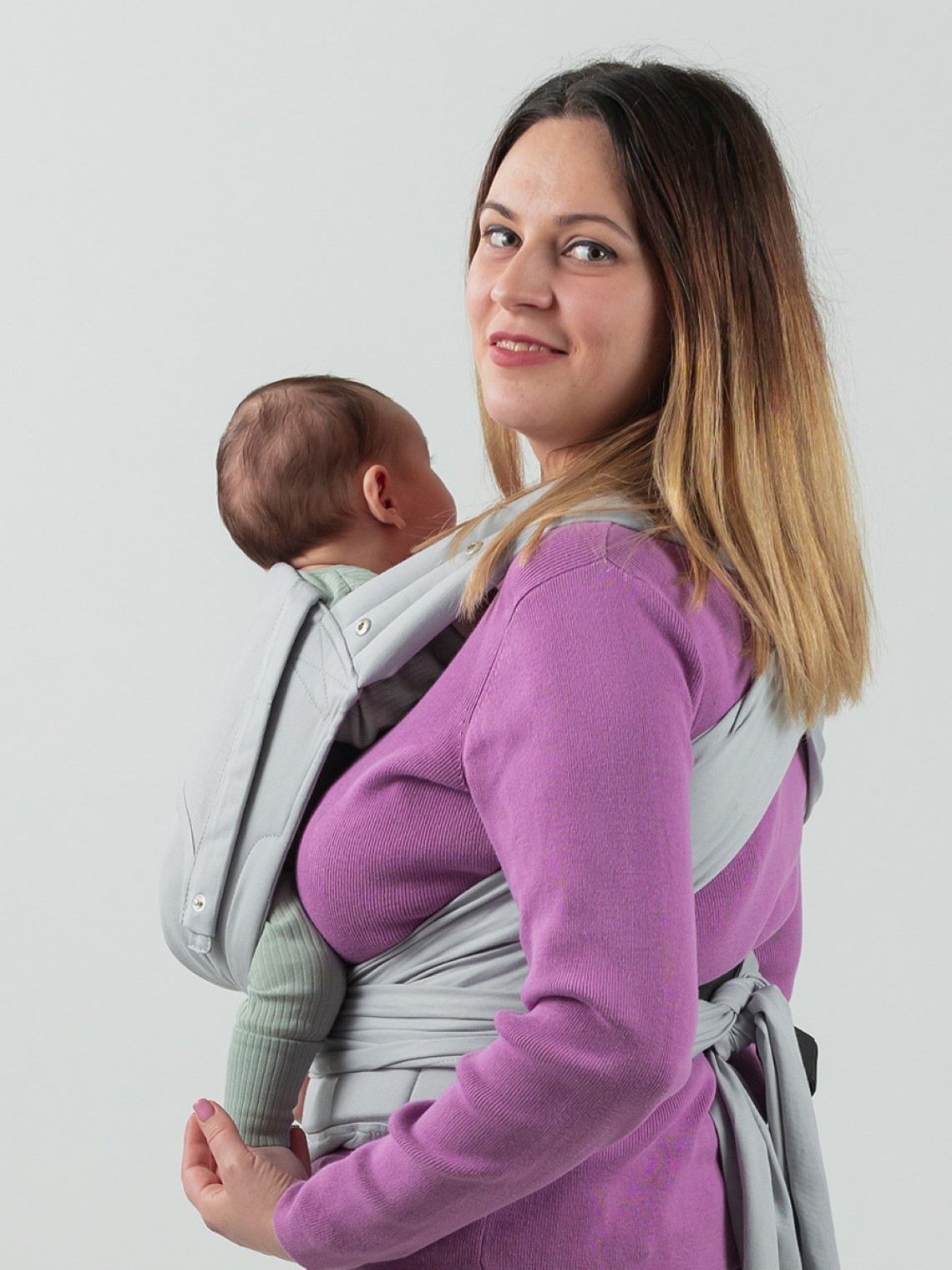 ISARA Quick Half Buckle – sasaistāma ergosoma ar sprādzi ērtai bērna nēsāšanai