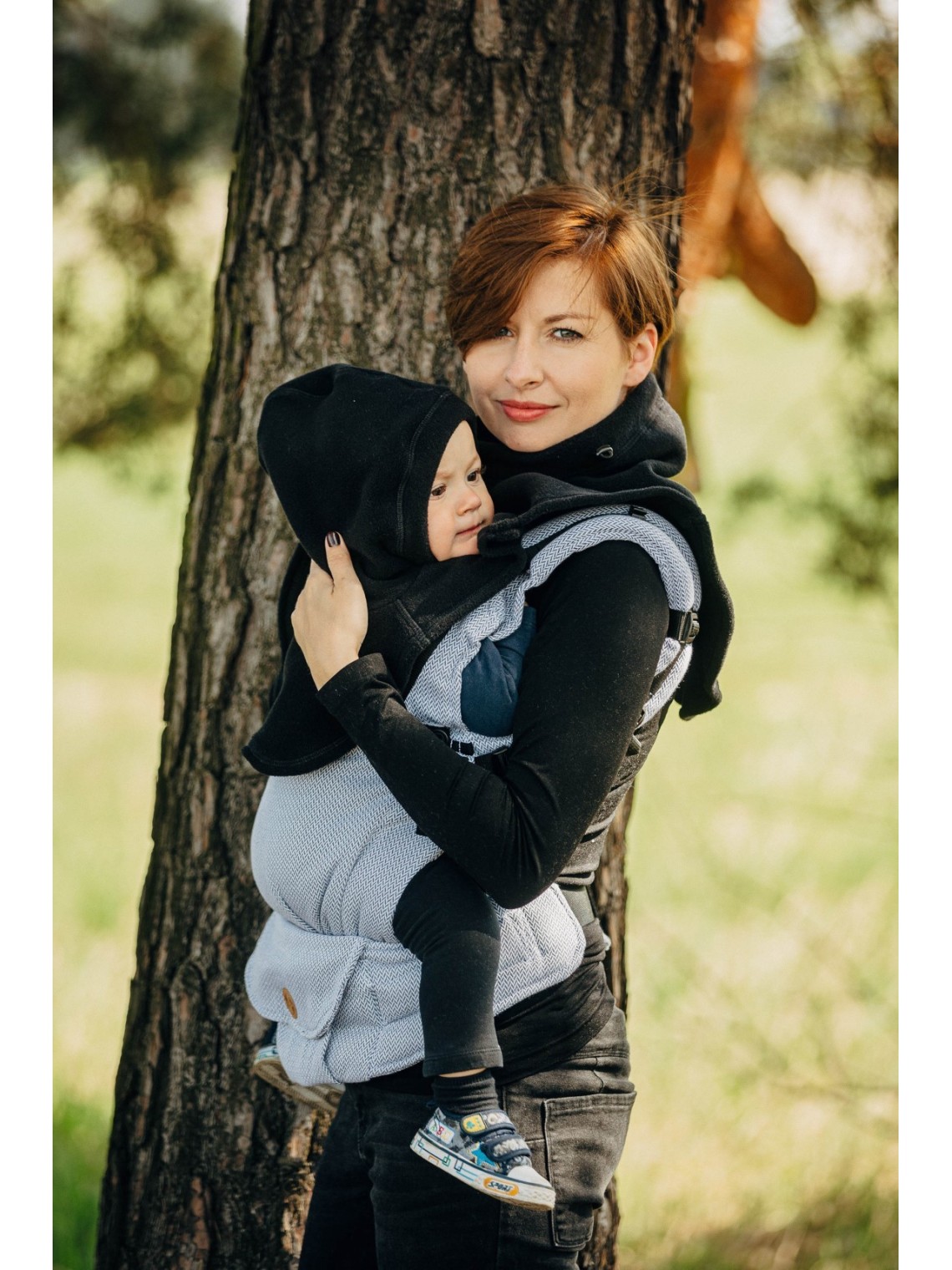 Double Turtleneck, Black